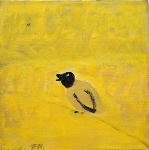 Mamma jagar mat, målning