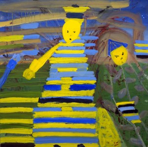 Österland, målning