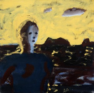 Flicka från Lofoten, målning